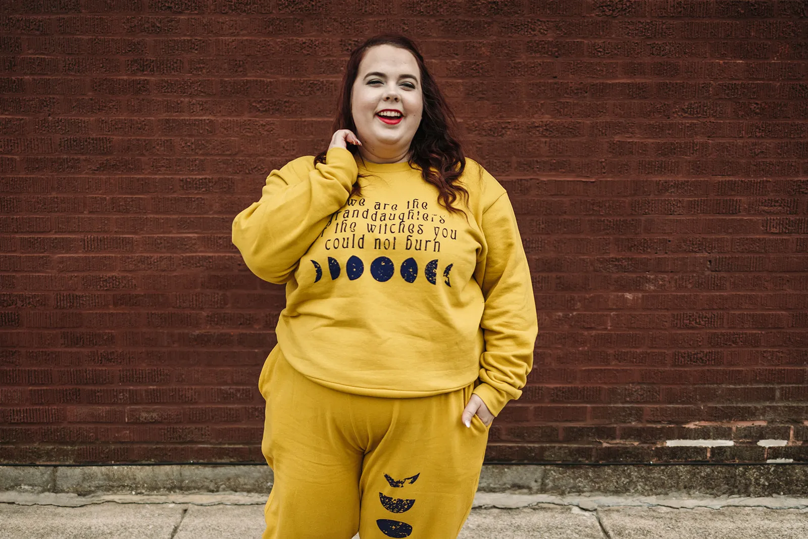 we are the granddaughters crewneck sweatshirt