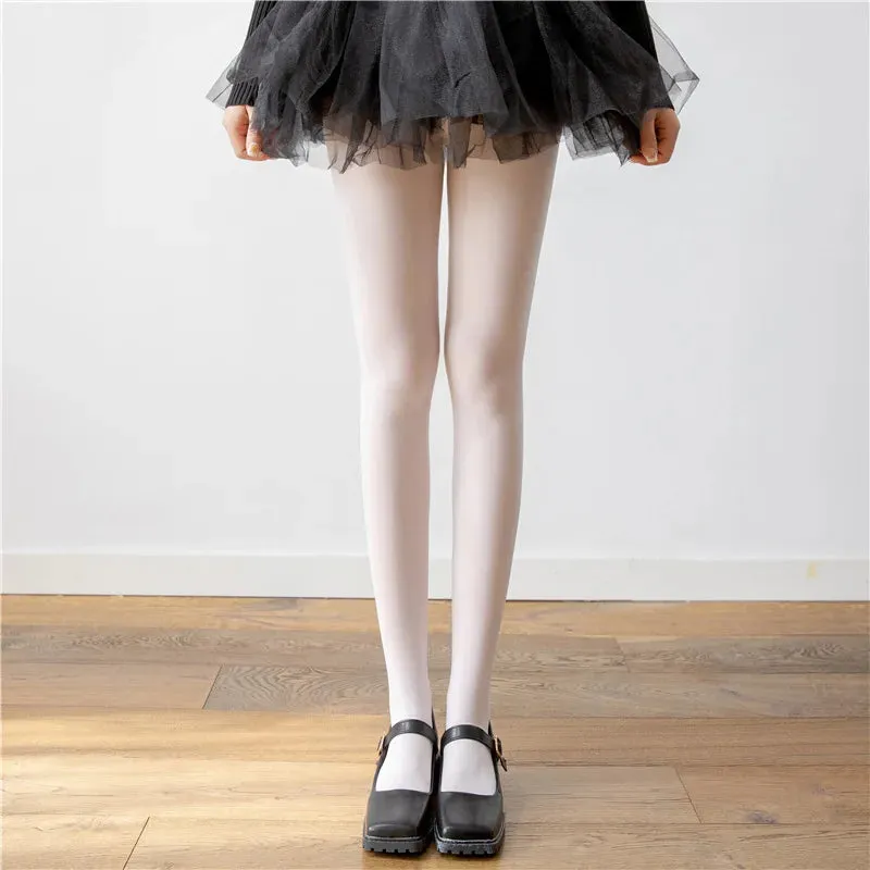 Women's Stockings Slim See-Through Lingerie Tights Lace Leggings Women's Pantyhose Red Body Sexy Stockings