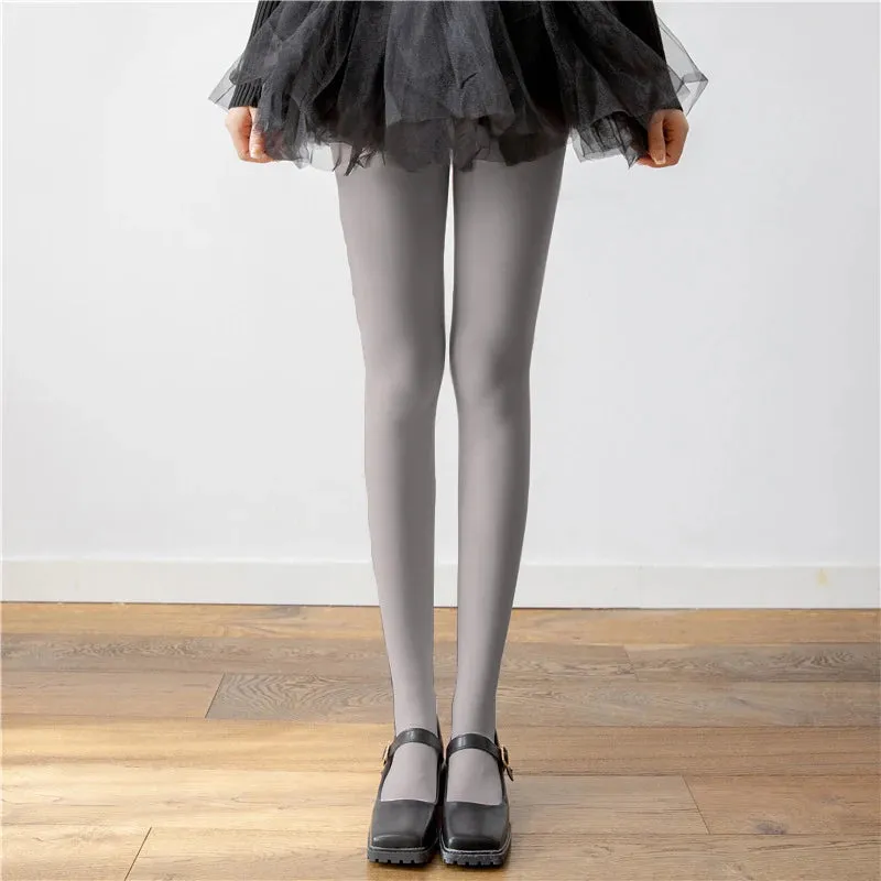 Women's Stockings Slim See-Through Lingerie Tights Lace Leggings Women's Pantyhose Red Body Sexy Stockings