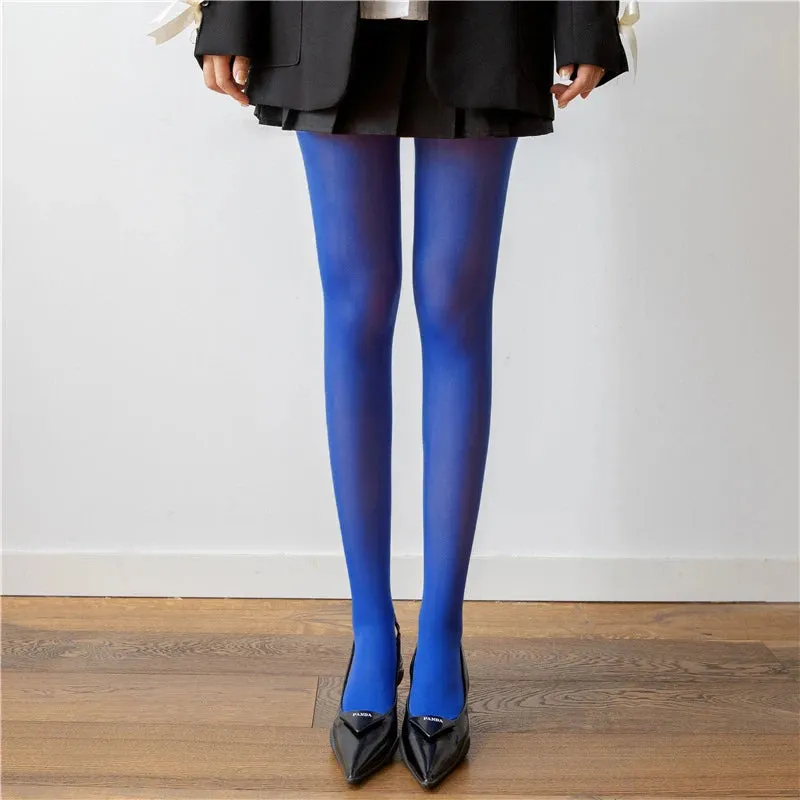 Women's Stockings Slim See-Through Lingerie Tights Lace Leggings Women's Pantyhose Red Body Sexy Stockings