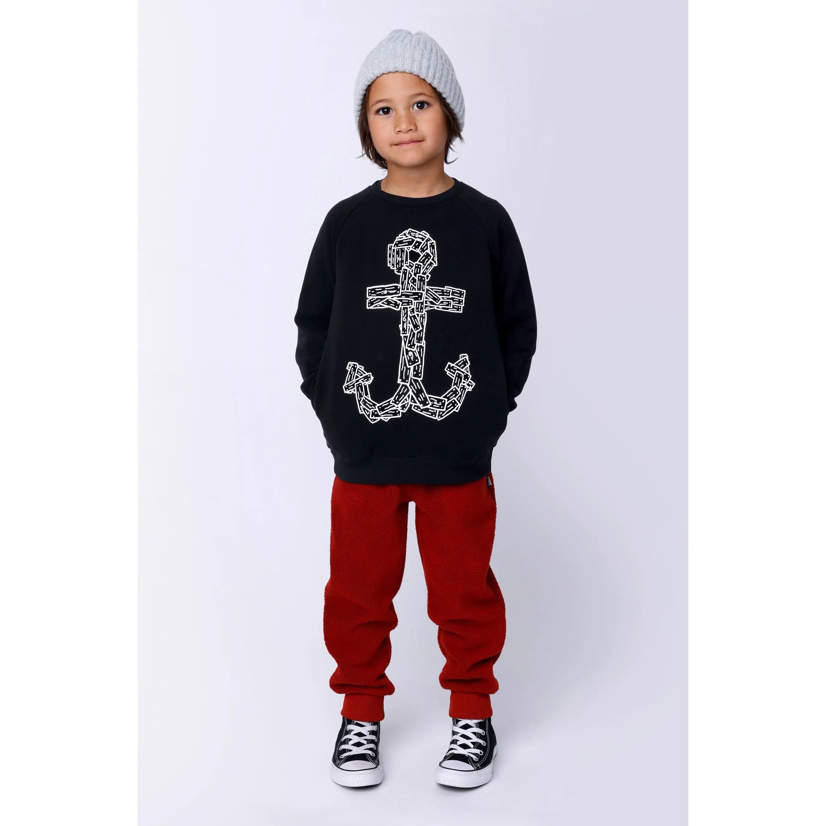Wooden Anchor Furry Crew