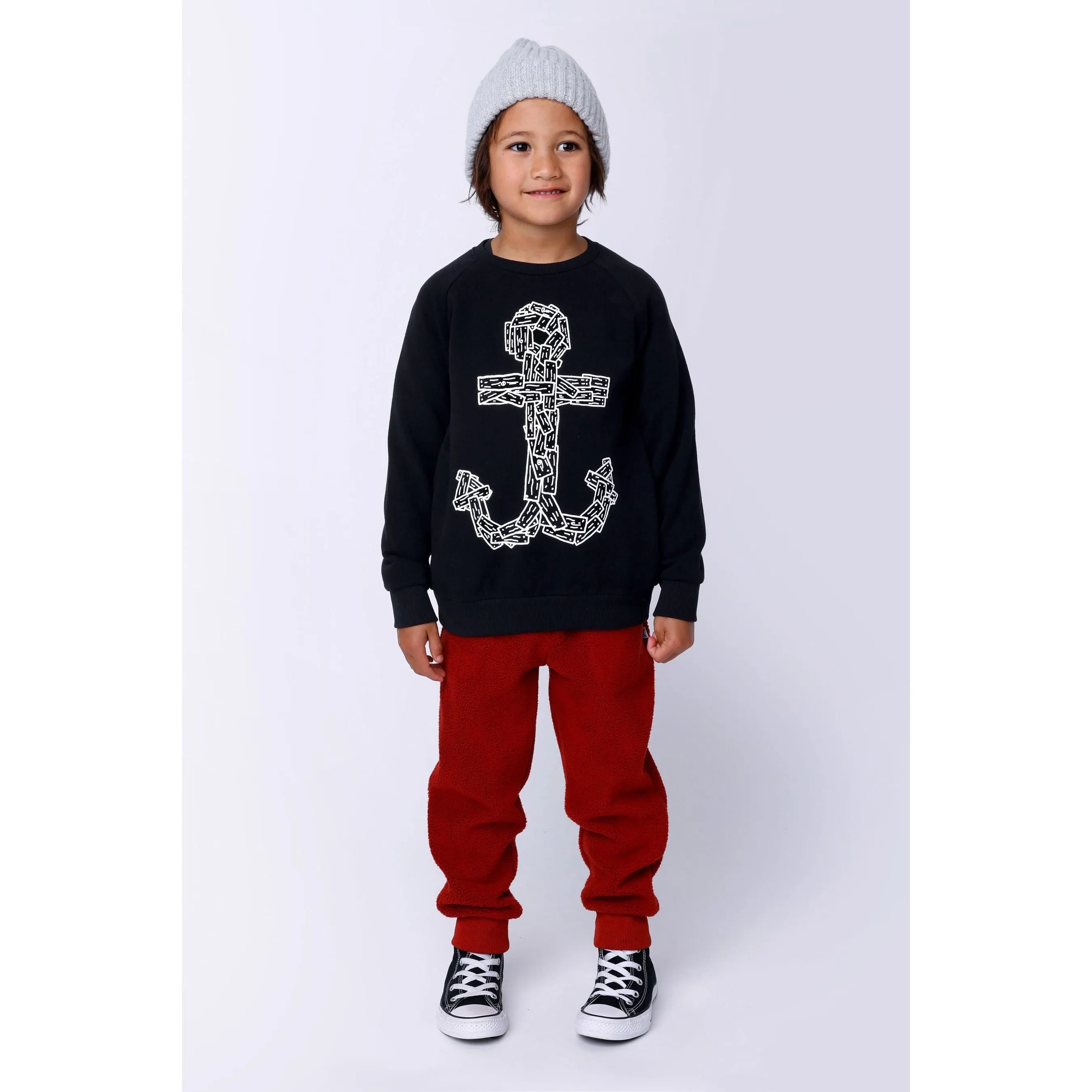 Wooden Anchor Furry Crew