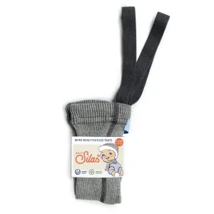 Wooly Footless Tights - Granite Grey