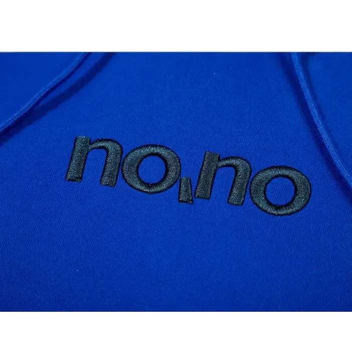 Y2K Letter Embroidered Plain Hoodie for Comfort and Style